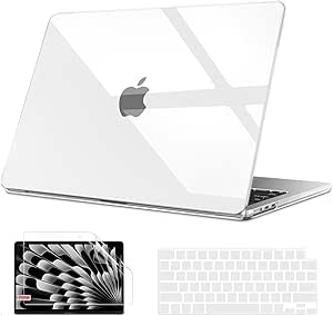 B BELK Compatible With MacBook Air 13 Inch Case 2026 2025 2024 2023 2022 M4 M3 M2 A3240 A3113 A2681, Plastic Hard Shell Case For MacBook Air 13.6 Inch
