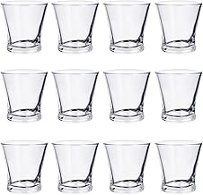 Quid Lucia 2 Set of 6 Low Glass Glasses 10cl Sodium Suitable Microwave Ecological
