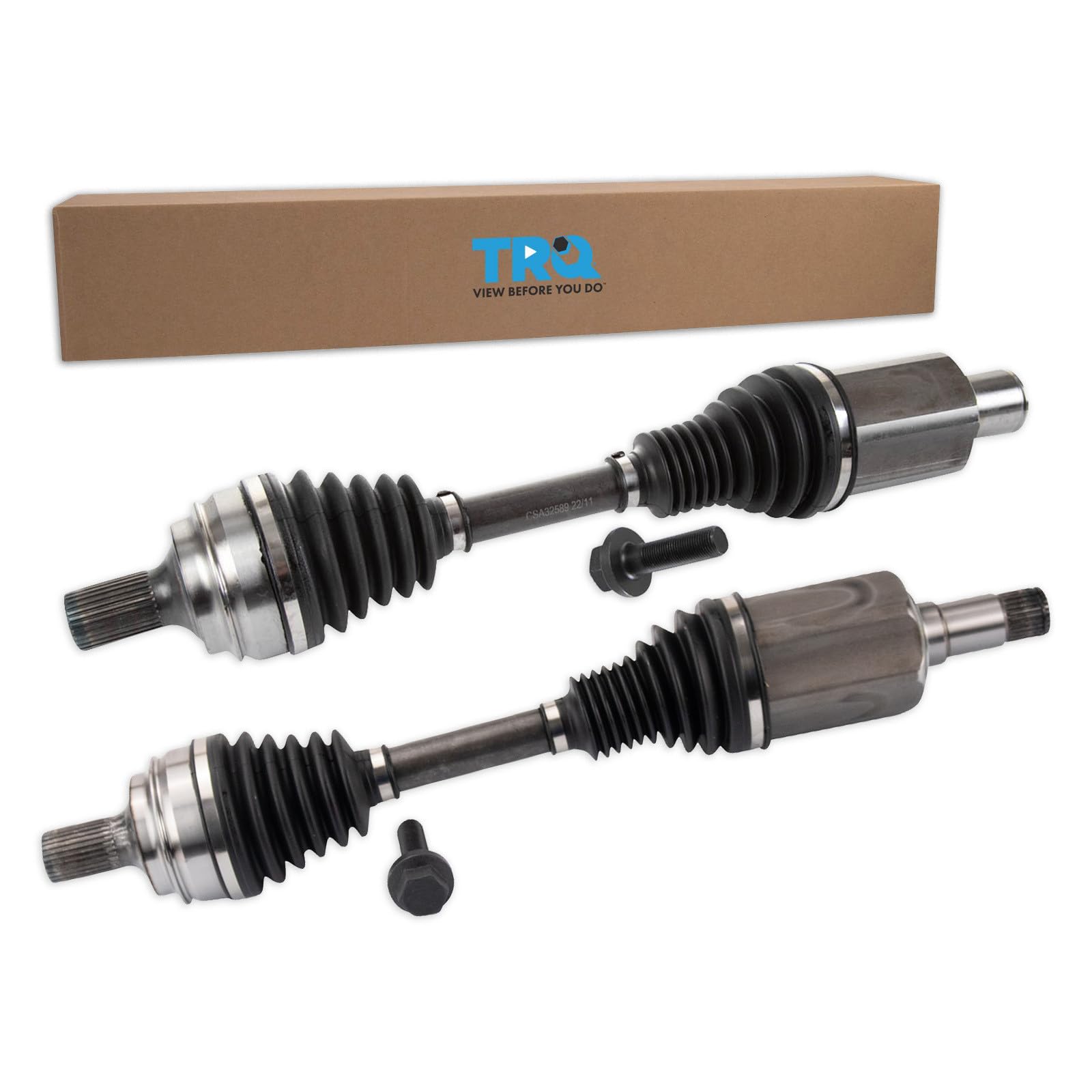 Amazon.com: TRQ Front 2 Piece CV Axle Shaft Assembly Set | For 14