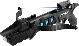 Barnett Phantum Series Suction Dart Crossbow - Pump Action Toy Crossbow Fires 30+ Feet, Safe Suction Darts & Target for Kids 12+ Indoor Outdoor Fun