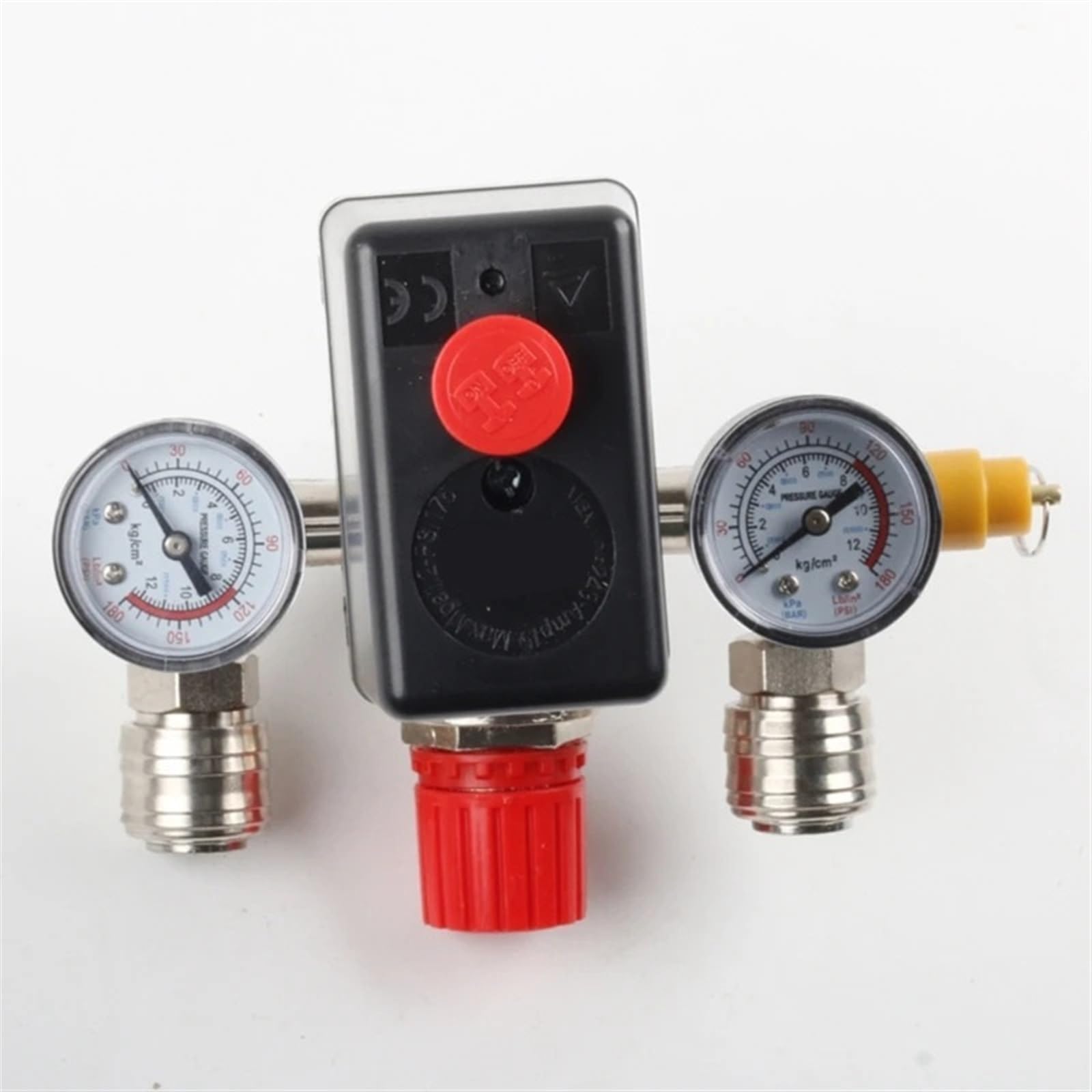 Air Pressure Manifold Relief Regulator Gauges Bracket Manifold Part