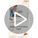 Image of 16Pcs Non Slip Furniture Pads for Chair Legs, Protection Cushion, Feet Grippers for Sofa Bed Dining Table, Floor Protection Bushes for Furniture Legs (Square)