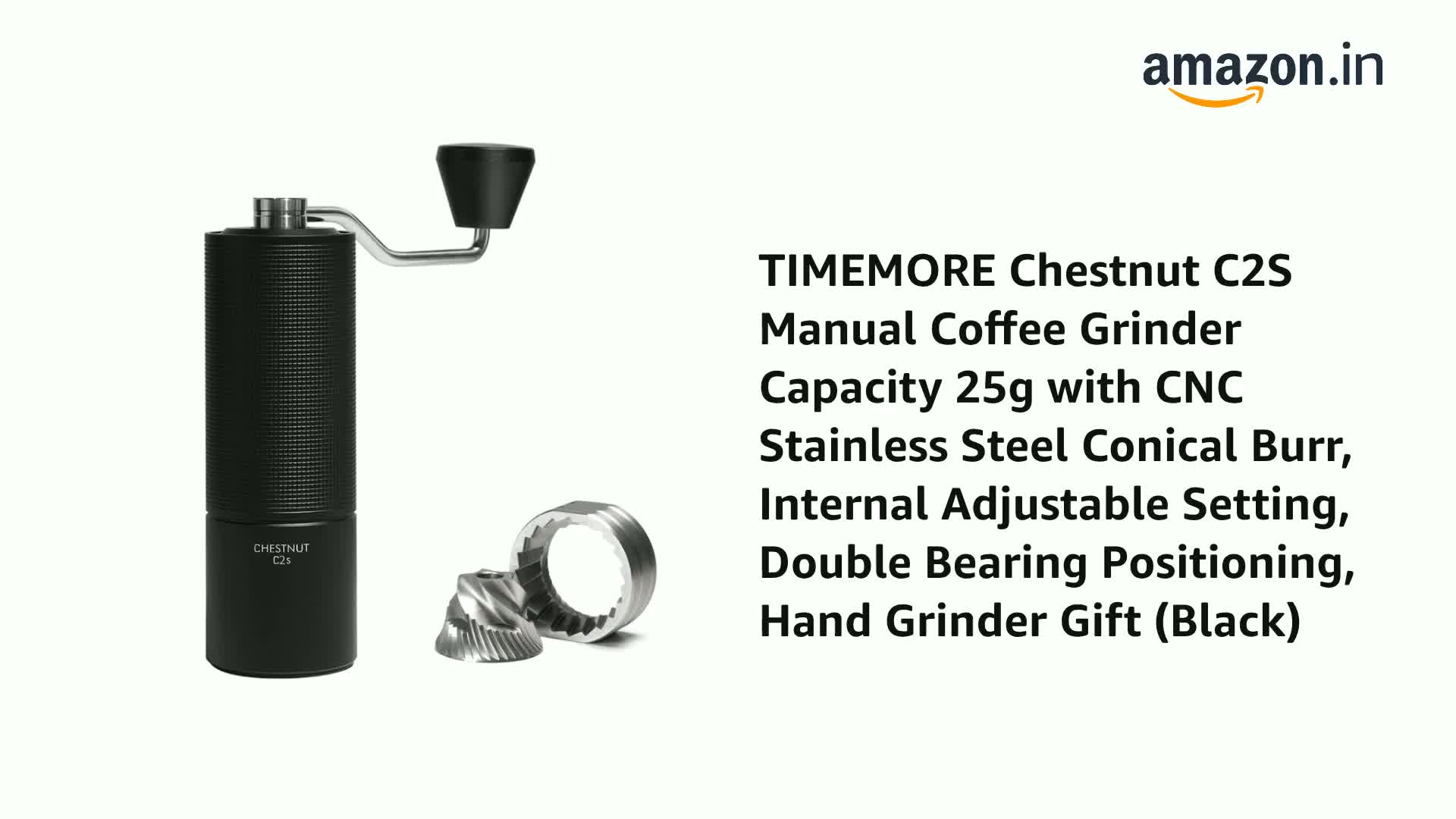 ブリッジング・ストラテジー/ファーマコゲノミクス　je02 TIMEMORE Chestnut C2S Manual Coffee Grinder