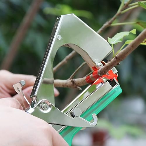 Miniatura 5 de Máquina para atar plantas, máquina de atar vid, pistola de cinta de plantas para plantas trepadoras, uvas, frambuesas, tomates y flores de verduras