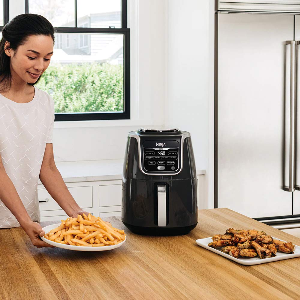 Ninja Air Fryer Max XL AF160, Max Crisp, Air Roast, Bake, Reheat