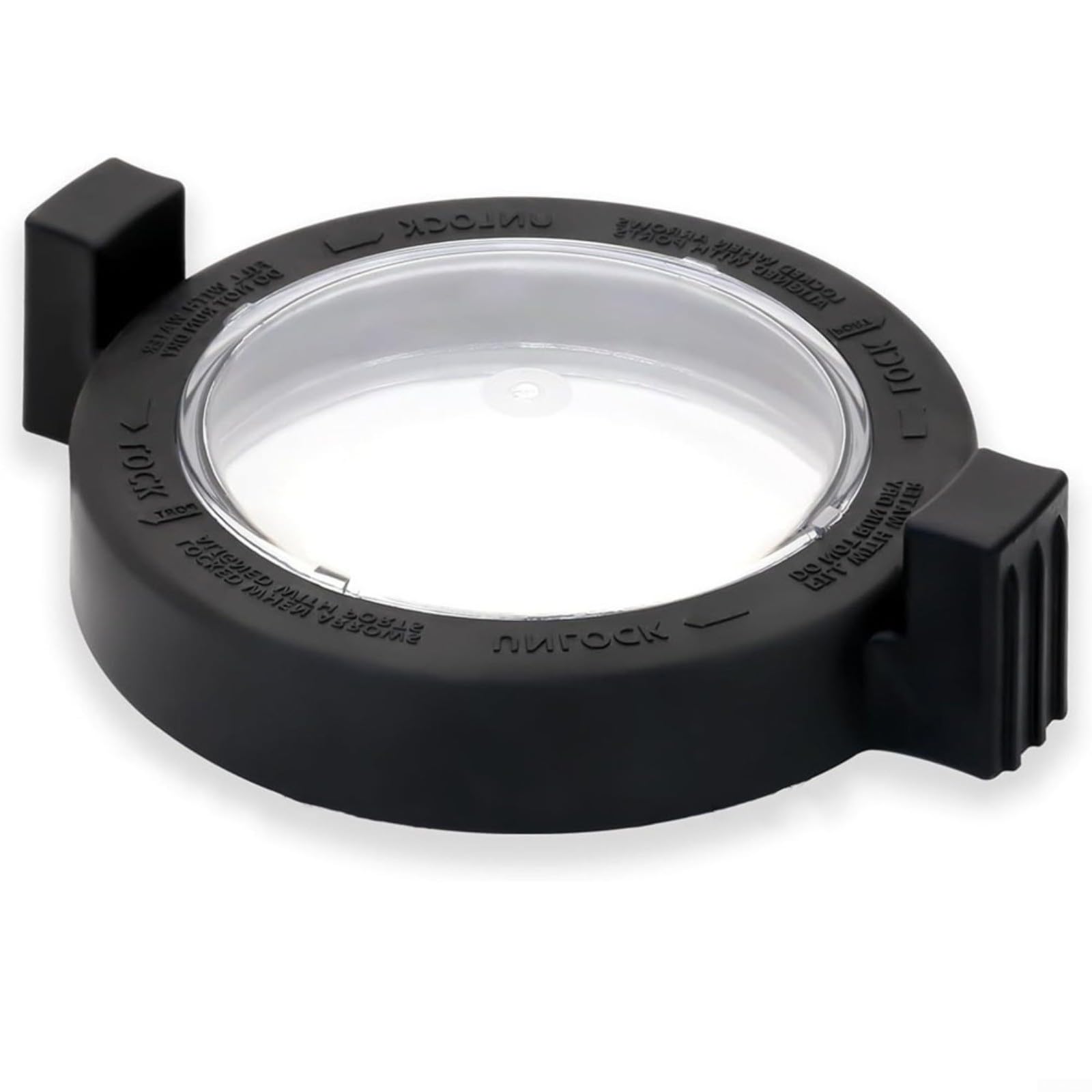 Coperchio con chiusura per anello e guarnizione di ricambio R0445800 compatibile con Zodiac e per pompe Jandy per piscine e spa, plastica nera, per nuoto all'aperto