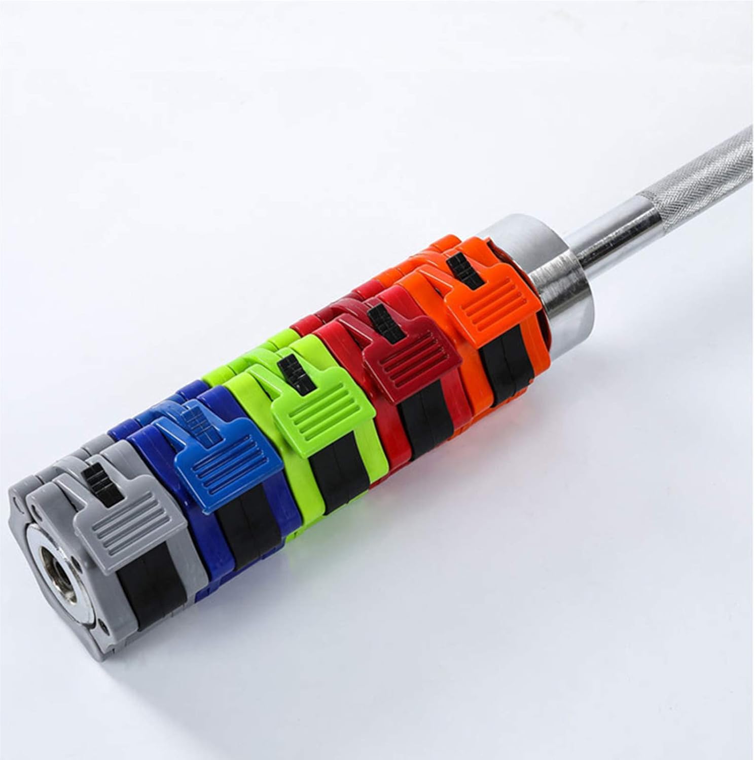 Lyneaca 2 Inch Olympic Size Barbell Locking Clamps, Quick Release Safety Bar Clips Pair of 2" Pro Weight Plates Olympic Collars, Great for Lifts, Workout Weightlifting and Fitness Strength Training… : Sports & Outdoors