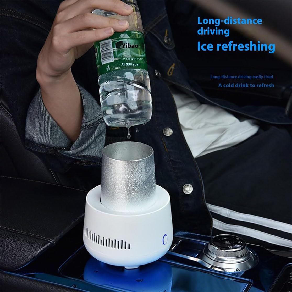 Tazza di raffreddamento istantaneo, Smart Cold Beverage Maker, mini tazza elettrica per il raffreddamento rapido di birra, caffè e bevande analcoliche