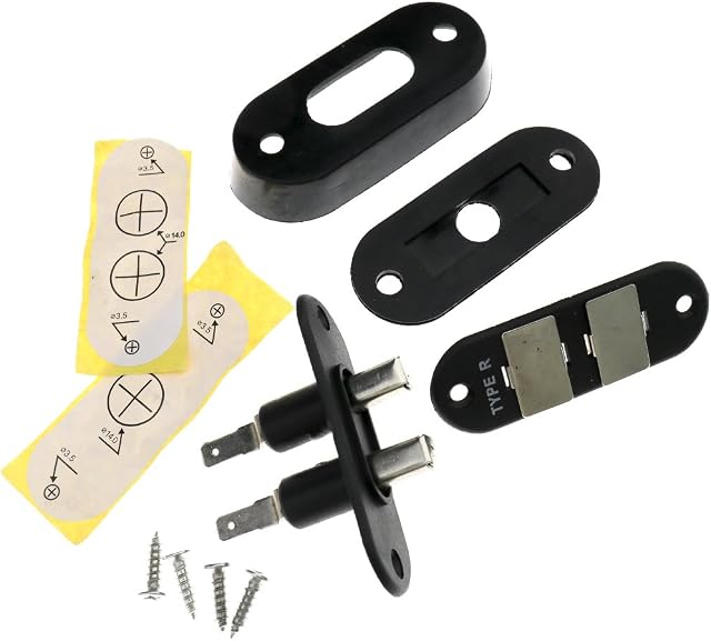 Sliding Door Contact Switch Fit Car Van Alarm Central Locking Systems