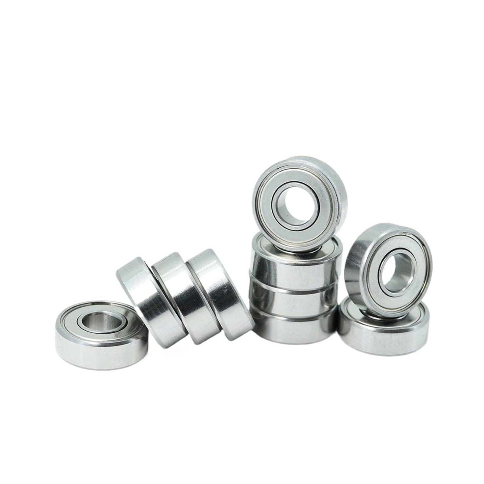 Industrial Shaft Bearings, 696ZZ Bearing ABEC-5 10PCS 6x15x5 MM Miniature 696Z Ball Bearings 619/6 ZZ