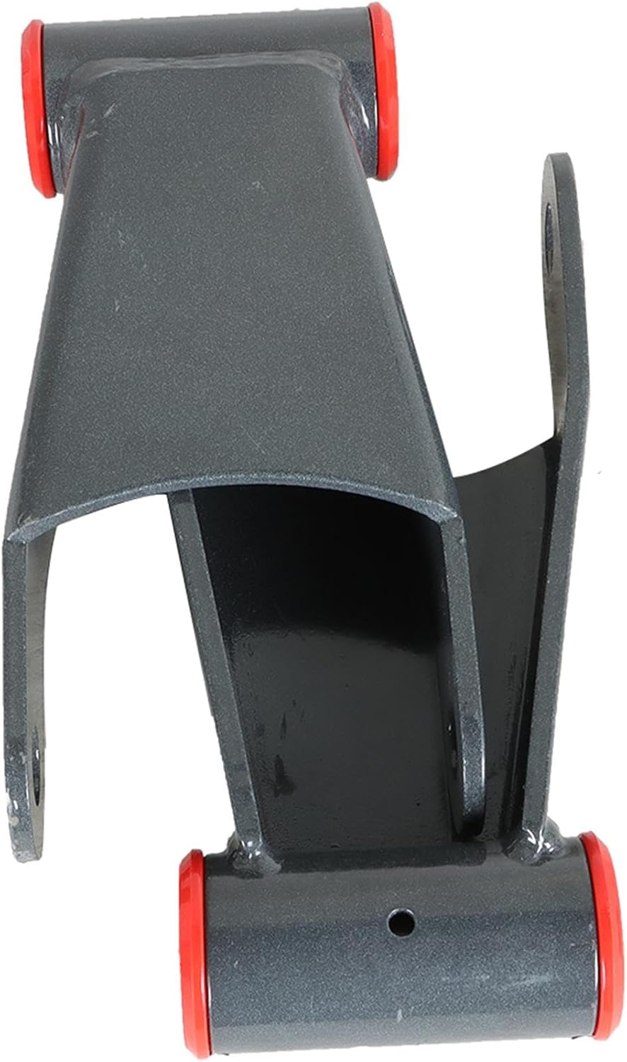 Silscvtt Set of 2 inch Powder Coated Gray Drop Shackles Replacement for Ford F250 F350 Super Duty 1999-2007