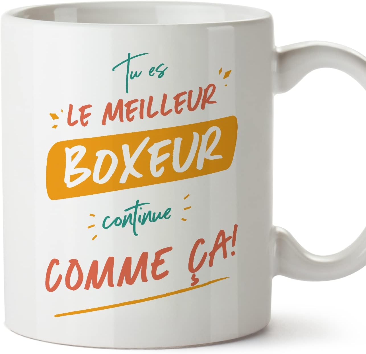MUGFFINS Tazas Personalizadas para MADRINA - En Inglés - You are World's Best - 11 oz / 330 ml