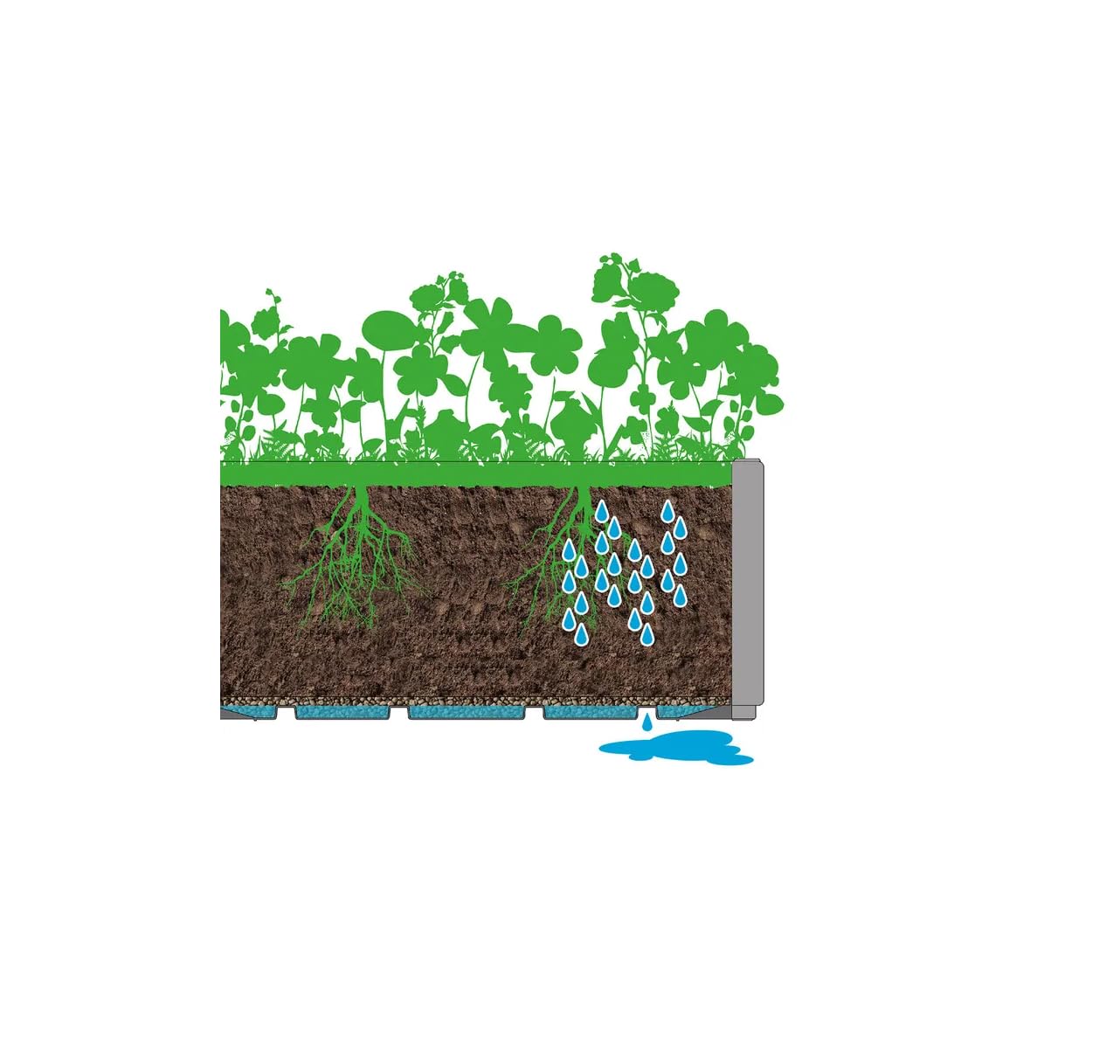Fioriera da Esterno Antracite Vaso Rettangolare cm 80x35x36xh Arredo Giardino
