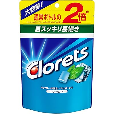 モンデリーズ クロレッツ クリアミントスタンドパウチ 280g