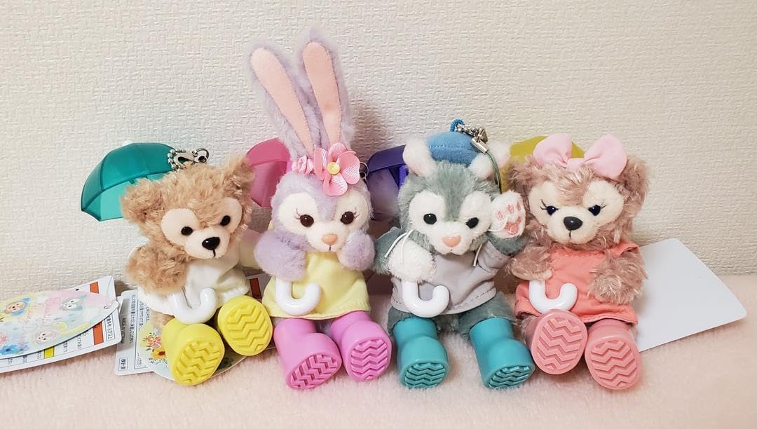ビューティフルレイニーデイズ　ぬいぐるみストラップ4体セット ビューティフルレイニーデイズ ぬいぐるみストラップ4体セット