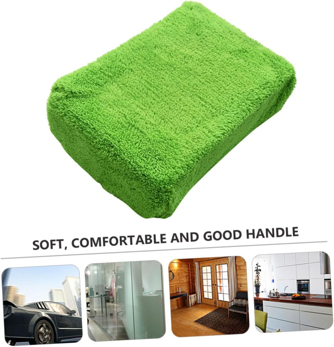 STOBAZA 1set High Absorbency Car Wash Sponge Durable Cleaning Sponge for Efficient Car Washing Multi Purpose Use for Home Bathroom Kitchen and Cleaning 2pcs