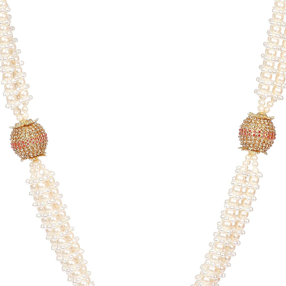 Handmade Moti Mala - Multicolor Pearl Garland -3