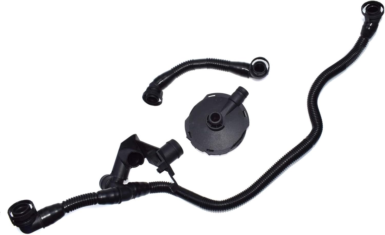 Engine Crankcase Breather Hose & Vent Valve Kit Fit For Audi A4 A6 A8 A8 Avant Quattro 06C103217H 06C103217D 06C103235A