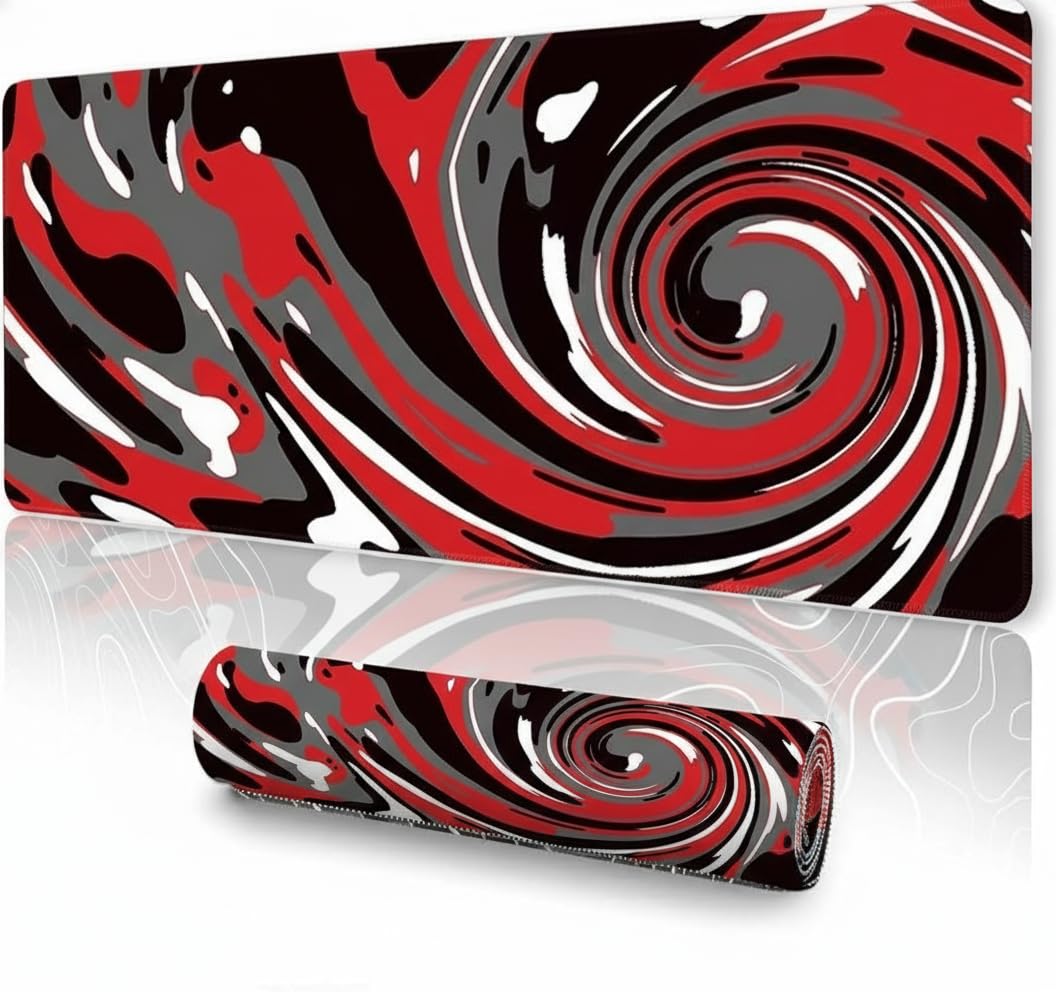 Saco XXL Gaming Mouse Pad for PC – Large Desk Mat 900×400×3mm, Extended Non-Slip Rubber Base, Waterproof Surface, Topographics Design, Big Keyboard Mouse Pad for Office & Home Setup — Amazon image 15