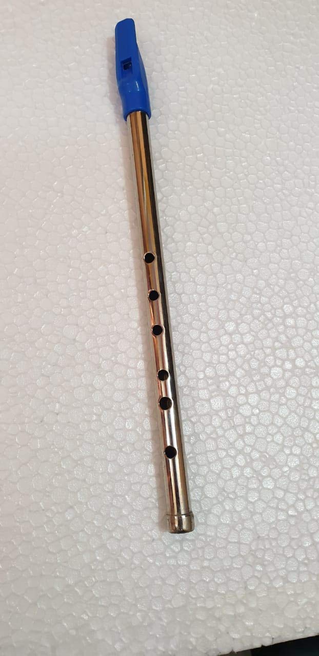 Flute Brass Silver Plated C # with cover-picture-24