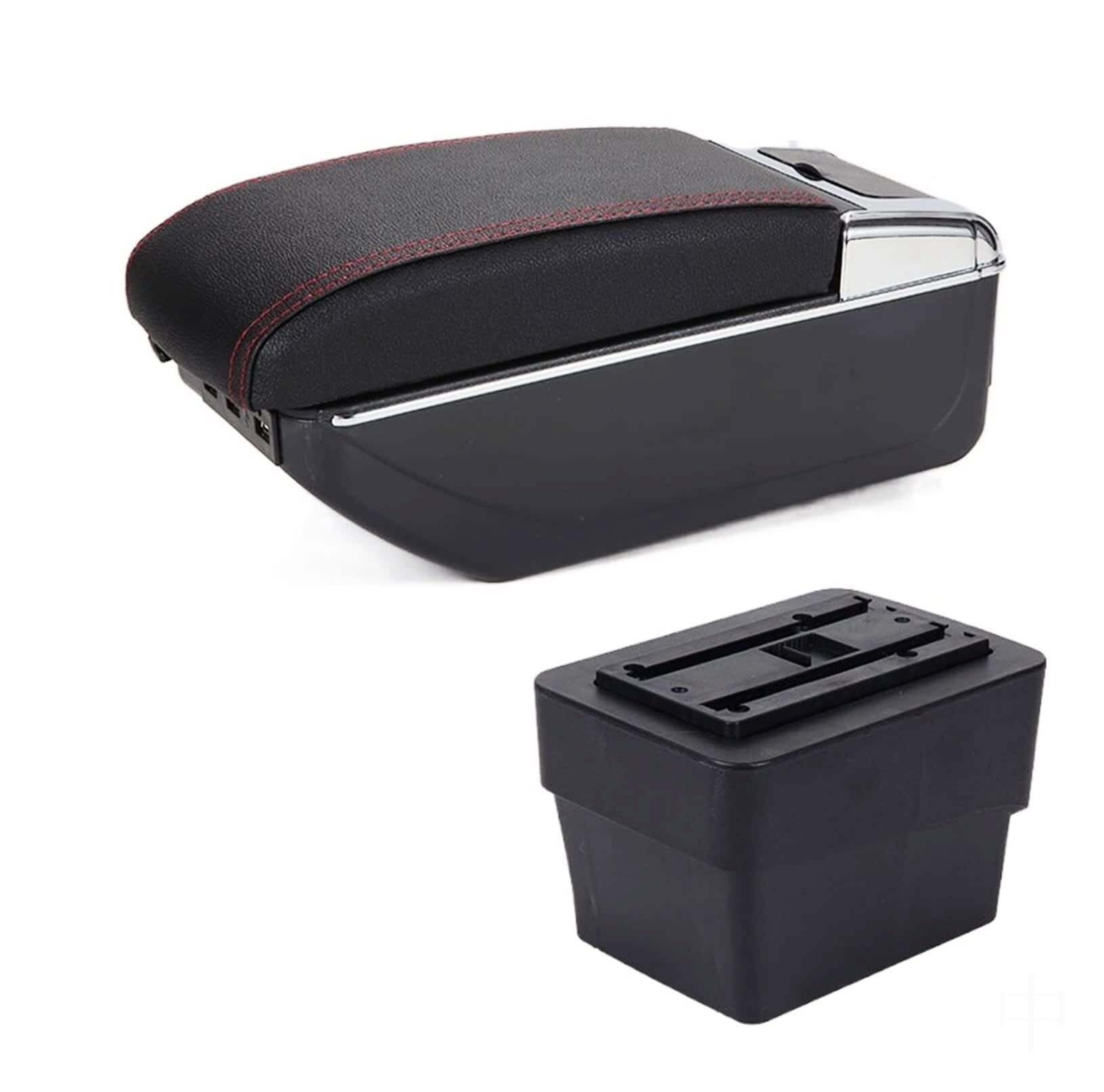 NVCPHGEDEK Car Armrest Storage Box For Skoda For Octavia Mk3 A7 2014-2017 Center Armrest Storage For Box