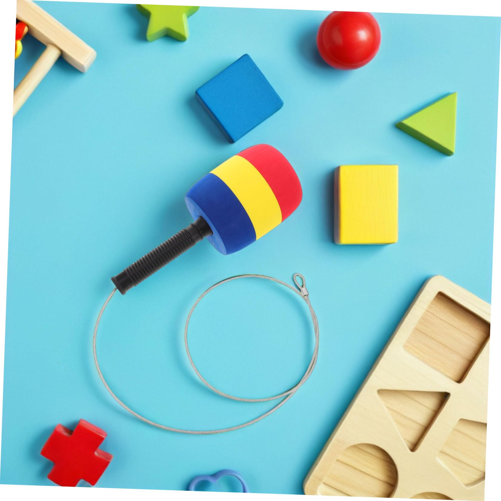 KOMBIUDA Gioco Martello di Spugna 2 Unitá per Bambini Materiali Sicuri e Design Ergonomico, per Feste per Bambini e attività Familiari