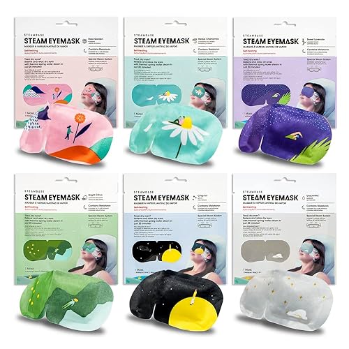 Steam Eye Mask for Dry Eyes and Puffiness, Fast Relief