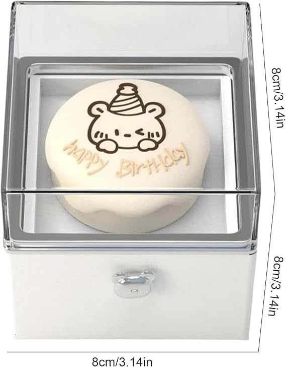 Reversible Box For Proposal - Surprise Engagement Ring Box, Candle To Light Up, Storage Tool With Smooth Surfaces For Birthdays, Anniversaries, Weddings, Lovers' Confession