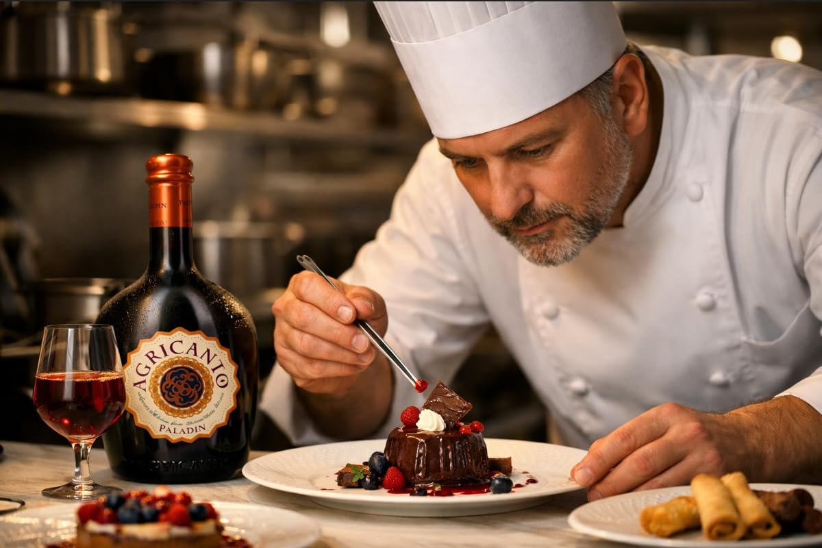 CG94 - Agricanto Paladin – Liquore a Base di Vino Raboso – 3 Bottiglie da 700 ml – Aromi di Ciliegia e Mandorla | Confezione Global Dream