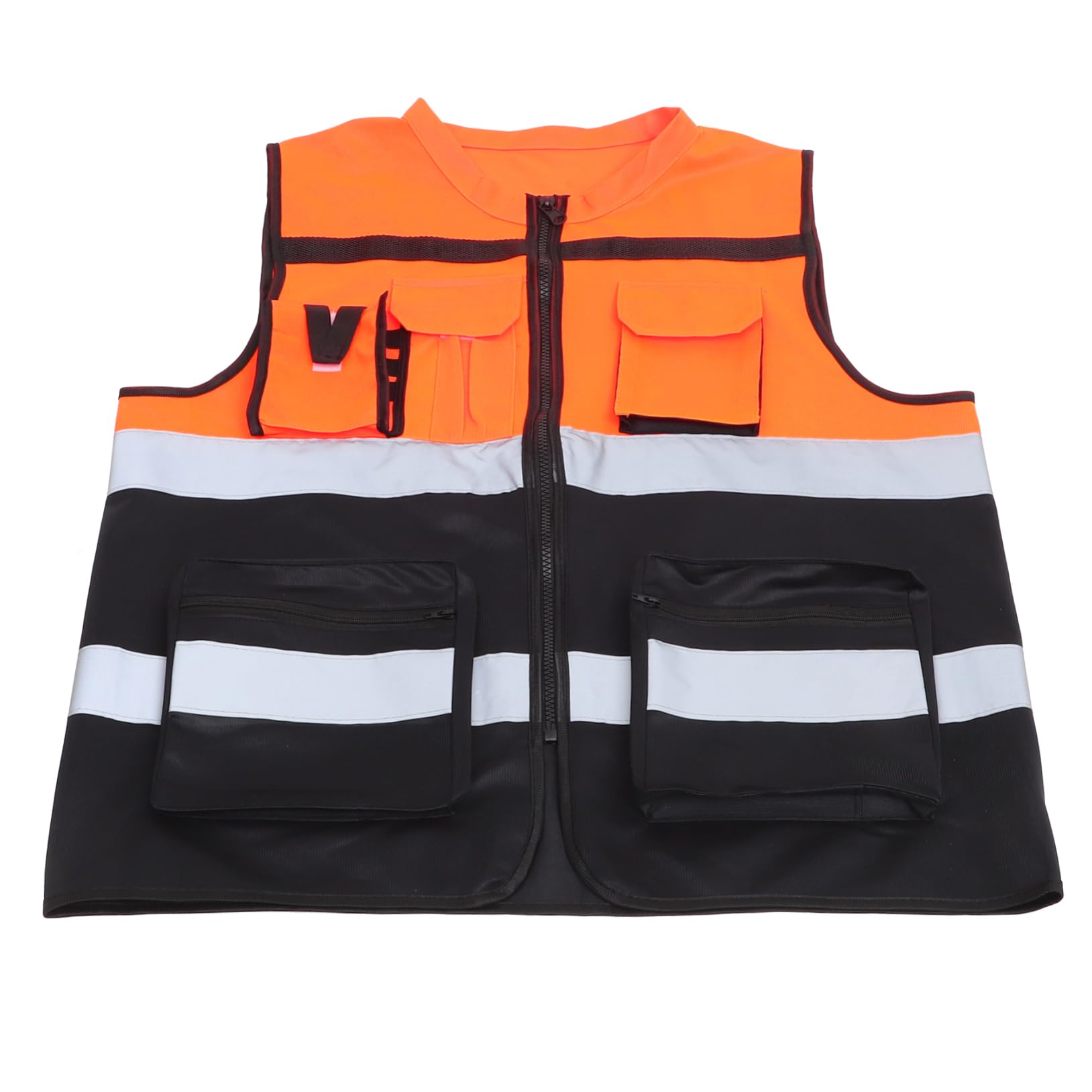 Veemoon Vêtements De Sécurité Réfléchissants Gilet Feux De Vélo Veste Réfléchissante Vélo Lumière Chemise Haute Visibilité Réflecteur Autocollants Veste De Cyclisme Tissu En Nylon