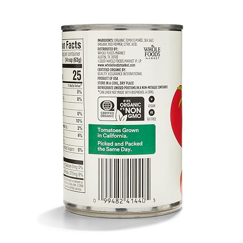 Miniatura 4 de 365 by Whole Foods Market Salsa de tomate orgánico 15 onzas