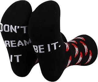 PXTIDY 2 PAIRS Horror Inspired Socks Picture Show Gift Don't Dream it Be it Musical Theatre Socks TV Movie Series Fans Gift