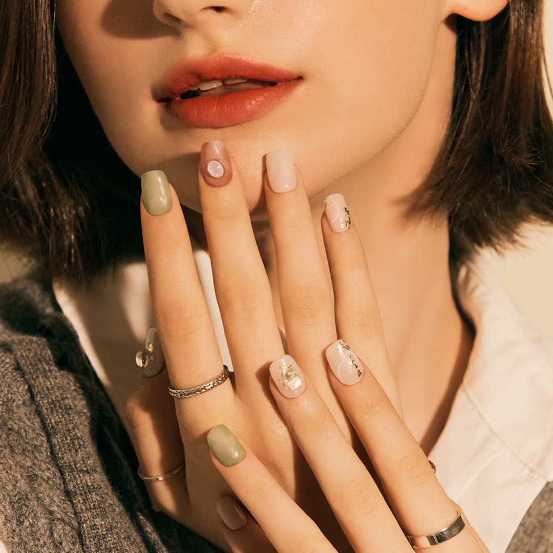 Amazon | ohora 公式 NP-190 : N Afternoon Garden/オホーラ ネイル