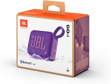 JBL Go4, Bluetooth Speaker, IP67, Purple