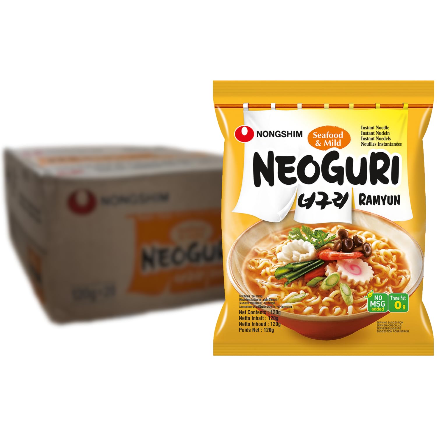 Nongshim Noguri Ramen Mild, 4.2 oz (120 g)