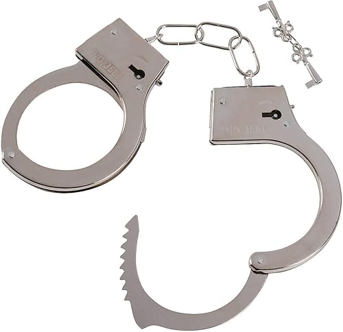 Fun Express Esposas con cerradura de metal con llaves - Juguetes - 1 pieza