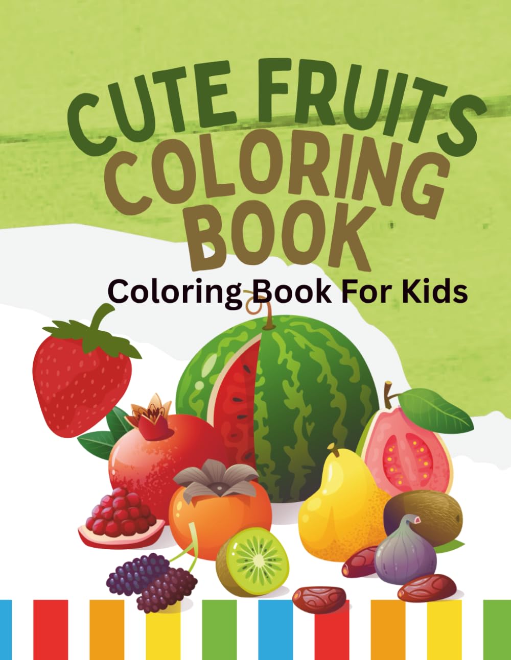 Cute Fruit Coloring Book