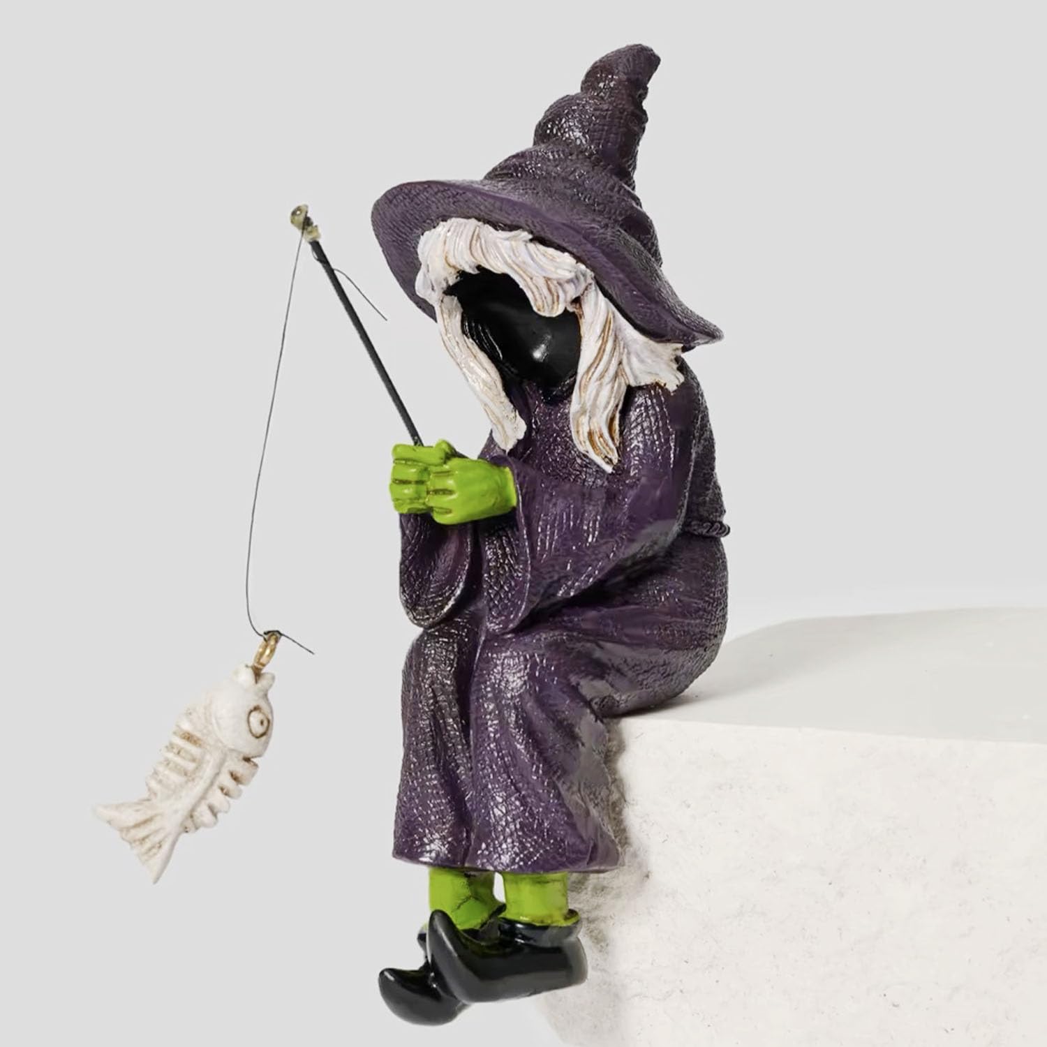 Amazon.com: J.K.Leo Mini Witch Figurines for Home Decor, 4.66 inch