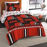 NORTHWEST NFL Cleveland Browns 'Rotary' Bed in a Bag Set, Twin, Rotary