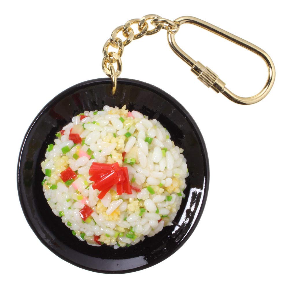Amazon.co.jp: 食品サンプル屋さんのキーホルダー（チャーハン）【食品