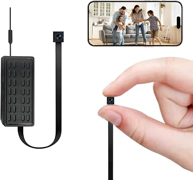 Mini Camera DIY Module, HD 1080P Wireless Cameras, Small Button WiFi Nanny Cam, Portable Tiny Security Camera for Home Indoor & Outdoor