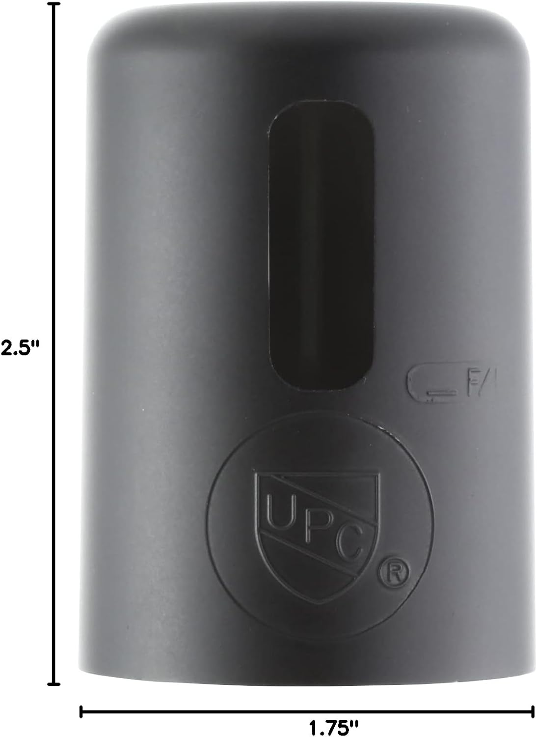 Danco 11093 Kitchen Air Gap Cap, Matte Black