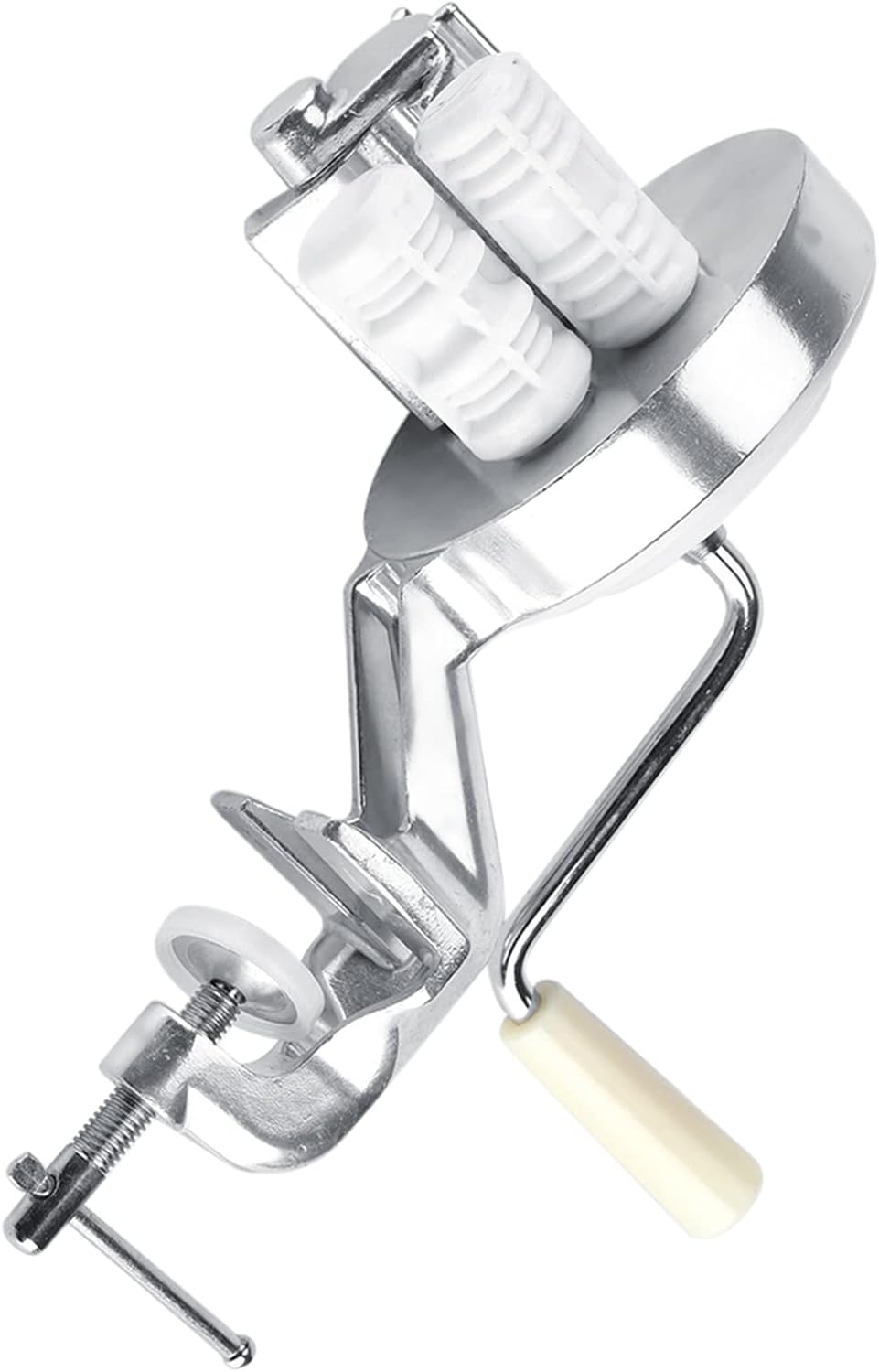 Aluminium Alloy Noodle Press Machine, Manual Noodle Making Machine, Hand Operated Pasta Maker with Adjustable Clamp for Home Kitchen, Food Equipment