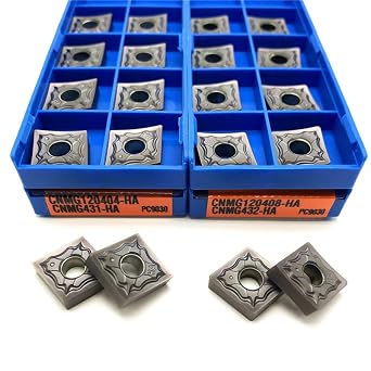 10pcs CNMG120404 CNMG120408 HA PC9030 Carbide Insert External Turning Tool for Stainless Steel CNMG120404/08 Cutting Tool Lathe ToolCNMG120404 HA PC9030
