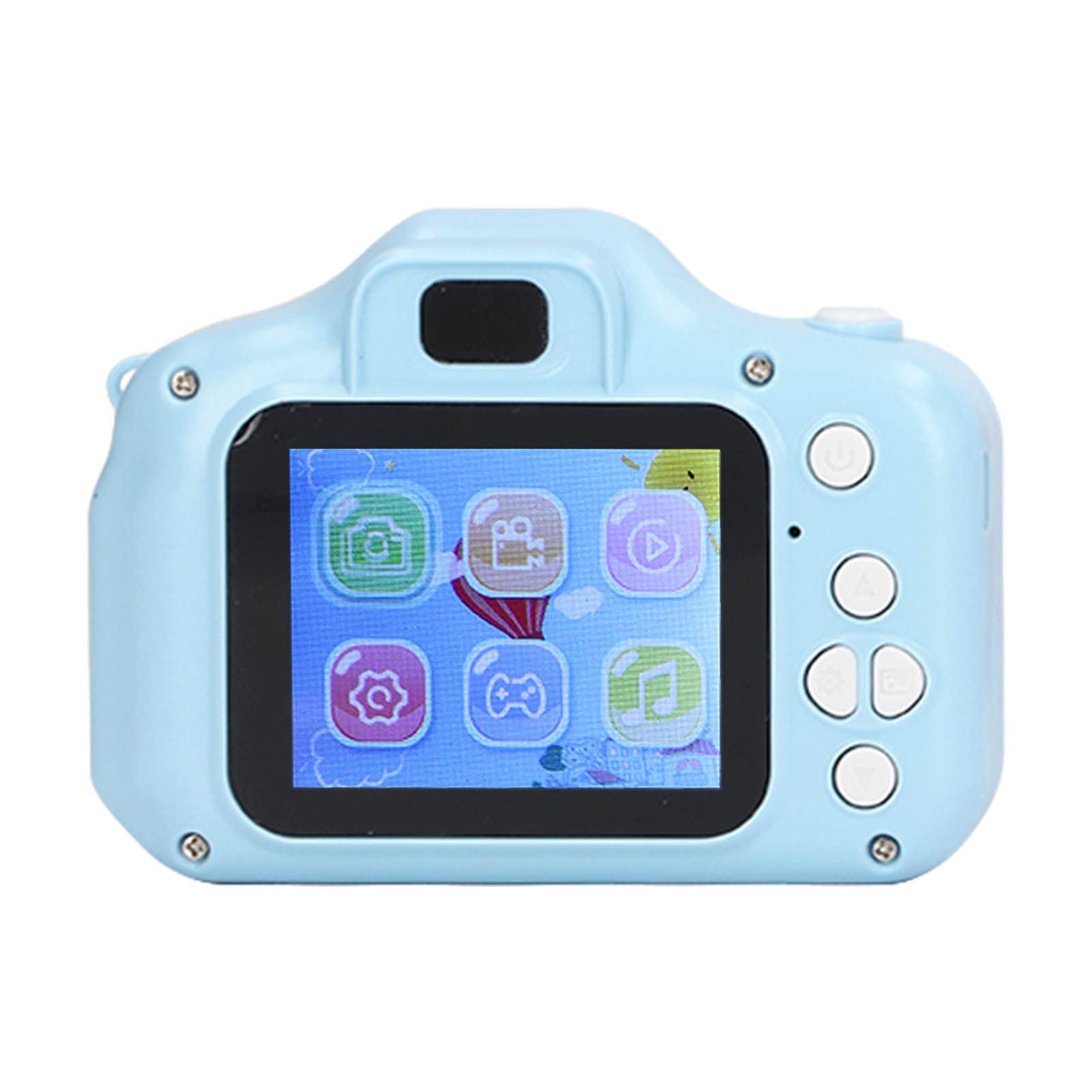Kids Camera, 2.0in IPS Screen Digital Video Camera USB Charging 400mAh Portable Children Camera Toy for Boys Girls, Christmas Birthday Festival Gifts for Kids, Support 32GB SD