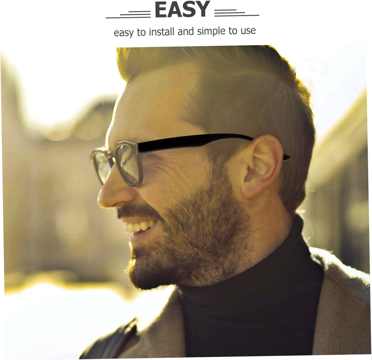 5pairs Replacement Eyeglasses Temples for Fit Arms Easy Installation for Sunglasses Repair and Eyeglass Maintenance