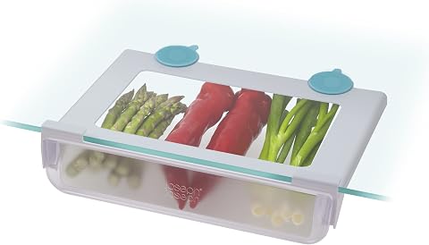 Joseph Joseph FridgeStore - Cajón organizador frigorífico bajo estante, ahorra espacio, sin BPA