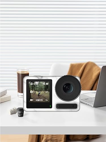 Miniatura 8 de Película protectora para cámara DJI Osmo Action 4Action 3, WUNIAK - Adhesivo de película protectora, resistente a los arañazos y al desgaste,