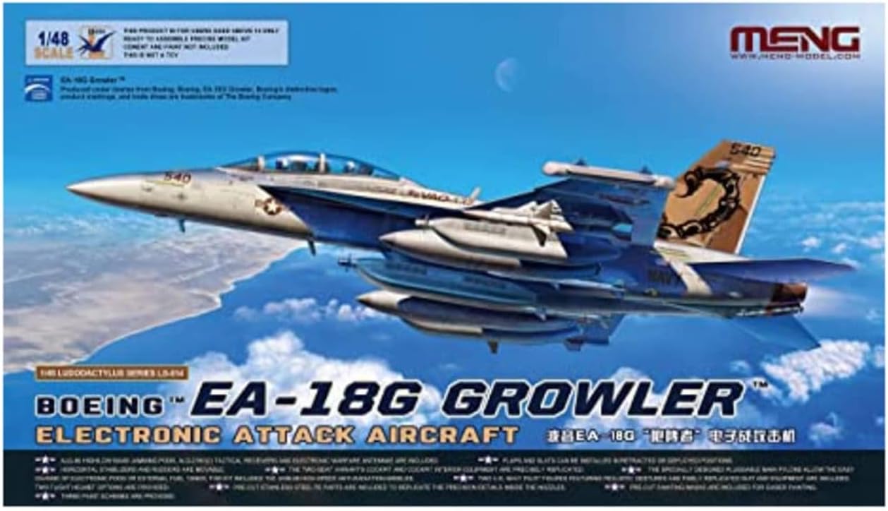 MENG Model 1:48 - Boeing EA-18 G Growler Attack Aircraft