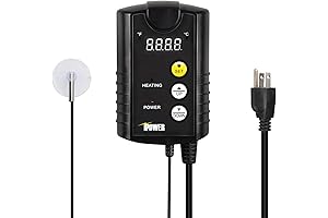 iPower GLHTMTCONTROL Heat Controller Thermostat for Seed Rooting and Germination